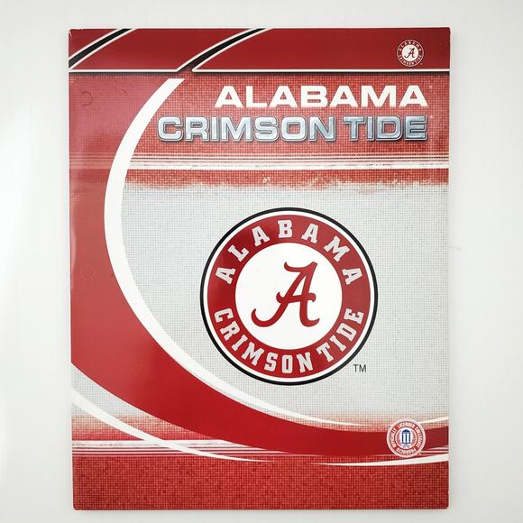 Lot of 4 University of Alabama Two Pocket Folders Crimson Tide Turner 2011 - Picture 5 of 12